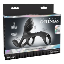 FANTASY C-RINGZ – ULTIMATIVER PAAR-CAGE-MAX-VIBRATIONS-PENISRING 19,5 CM – Produktansicht 5