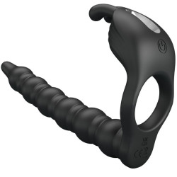 PRETTY LOVE - BLACKNEY PENISRINGE MIT VIBRATOR-PLUG – D-239754
