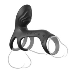 FANTASY C-RINGZ – ULTIMATIVER PAAR-CAGE-PRO-VIBRATIONS-PENISRING 19,5 CM – Produktansicht 2