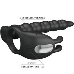 PRETTY LOVE - BLACKNEY PENISRINGE MIT VIBRATOR-PLUG – D-239754 – Produktansicht 6