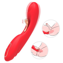ARMONY - VIBRATOR MIT OSZILLIERENDER ZUNGE ROT – Produktansicht 2