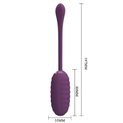 PRETTY LOVE - CASPER LILA WIEDERAUFLADBARES VIBRIERENDES EI – Produktansicht 4
