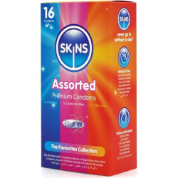 SKINS - SORTIERTE PREMIUM-KONDOME PACKUNG 16 – Produktansicht 2