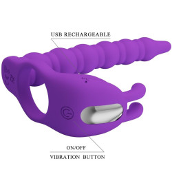PRETTY LOVE - BLACKNEY PENISRINGE MIT VIBRATOR-PLUG – D-239774 – Produktansicht 5