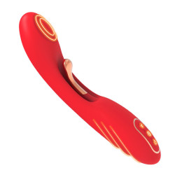 ARMONY - VIBRATOR MIT OSZILLIERENDER ZUNGE ROT – Produktansicht 6