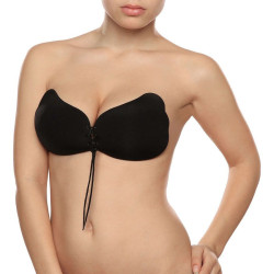 BYE-BRA - LACE-IT ENHANCEMENT PUSH-UP SCHWARZ CUP D – Produktansicht 2