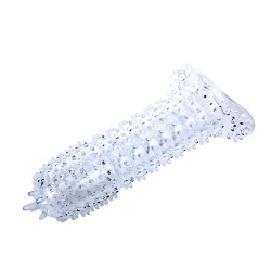 BAILE - PENISHÜLLE MIT REIZPUNKTEN LILA 14 CM – Produktansicht 2