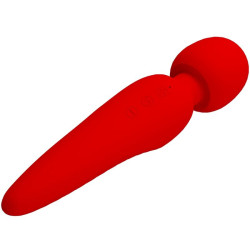 PRETTY LOVE - MEREDITH MASSAGER 12 VIBRATIONSMODI ROT – Produktansicht 2