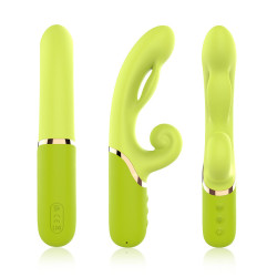 ARMONY - AUFBLASBARER PUNKT A ZUM STIMULATORVIBRATOR GRÜN – Produktansicht 6