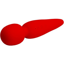 PRETTY LOVE - MEREDITH MASSAGER 12 VIBRATIONSMODI ROT – Produktansicht 3