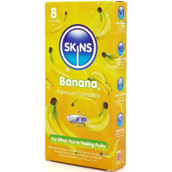 SKINS - BANANA PREMIUM KONDOME PACKUNG 8 – Produktansicht 2