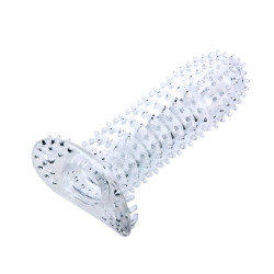 BAILE - PENISHÜLLE MIT REIZPUNKTEN ROSA 14 CM – Produktansicht 2