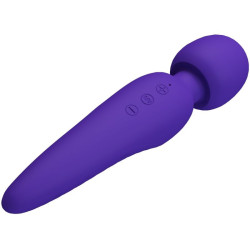 PRETTY LOVE - MEREDITH MASSAGER 12 VIBRATIONSMODI LILA – Produktansicht 2