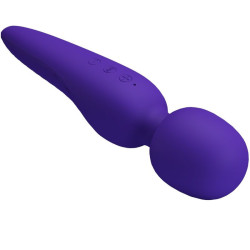 PRETTY LOVE - MEREDITH MASSAGER 12 VIBRATIONSMODI LILA – Produktansicht 5