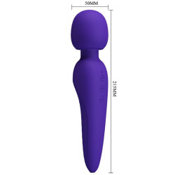 PRETTY LOVE - MEREDITH MASSAGER 12 VIBRATIONSMODI LILA – Produktansicht 6