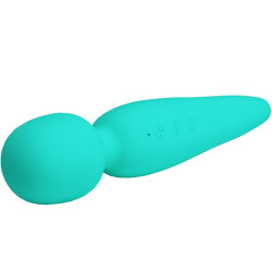 PRETTY LOVE - MEREDITH MASSAGER 12 VIBRATIONSMODI AQUA GRÜN – Produktansicht 3