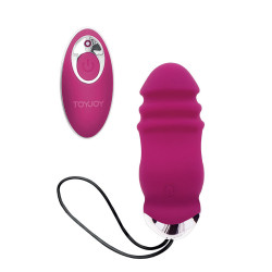 TOYJOY - HAPPINESS SUNN SIDE UP AND DOWN FUCHSIA VIBRATOR FERNBEDIENUNG – Produktansicht 2