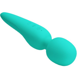 PRETTY LOVE - MEREDITH MASSAGER 12 VIBRATIONSMODI AQUA GRÜN – Produktansicht 5