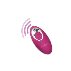 TOYJOY - HAPPINESS SUNN SIDE UP AND DOWN FUCHSIA VIBRATOR FERNBEDIENUNG – Produktansicht 4
