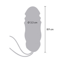 TOYJOY - HAPPINESS SUNN SIDE UP AND DOWN FUCHSIA VIBRATOR FERNBEDIENUNG – Produktansicht 6