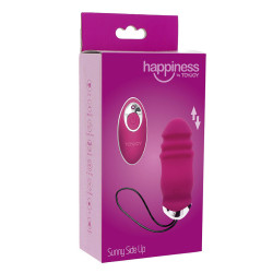 TOYJOY - HAPPINESS SUNN SIDE UP AND DOWN FUCHSIA VIBRATOR FERNBEDIENUNG – Produktansicht 7