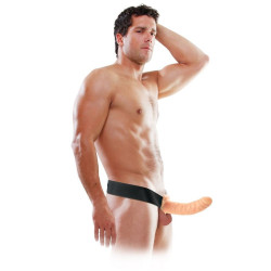 FETISH FANTASY SERIES - 19 CM HOHL STRAP-ON NATUR – Produktansicht 3
