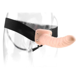 FETISH FANTASY SERIES - 19 CM HOHL STRAP-ON NATUR – Produktansicht 4