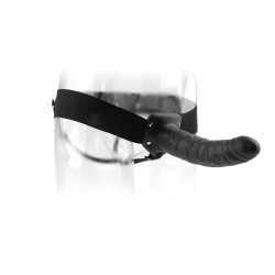 FETISH FANTASY SERIES - 19 CM HOHL STRAP-ON SCHWARZ – Produktansicht 2