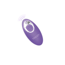TOYJOY - HAPPINESS MY ORGASM EGGSPLODE LILA VIBRATOR MIT FERNBEDIENUNG – Produktansicht 3