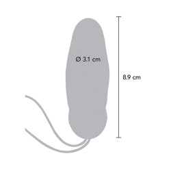 TOYJOY - HAPPINESS MY ORGASM EGGSPLODE LILA VIBRATOR MIT FERNBEDIENUNG – Produktansicht 6