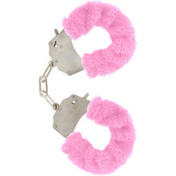 TOYJOY - FURRY FUN CUFFS BONDAGE ROSA – Produktansicht 2