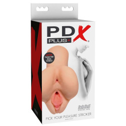 PDX PLUS - WHLEN SIE IHREN GENUSS-DOUBLE LIGHT SKIN MASTURBATOR – Produktansicht 4