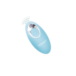 TOYJOY - HAPPINESS IM SO EGGCITED VIBRATOR FERNBEDIENUNG BLAU – Produktansicht 3