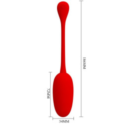 PRETTY LOVE - KNUCKER RED WIEDERAUFLADBARES VIBRATIONS-EI – Produktansicht 6