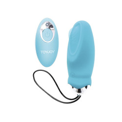 TOYJOY - HAPPINESS IM SO EGGCITED VIBRATOR FERNBEDIENUNG BLAU – Produktansicht 5