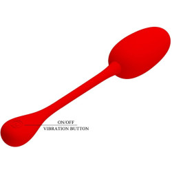 PRETTY LOVE - KNUCKER RED WIEDERAUFLADBARES VIBRATIONS-EI – Produktansicht 7