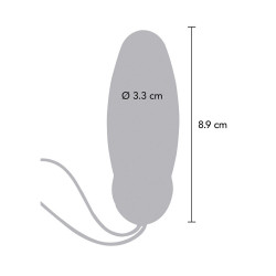 TOYJOY - HAPPINESS IM SO EGGCITED VIBRATOR FERNBEDIENUNG BLAU – Produktansicht 6