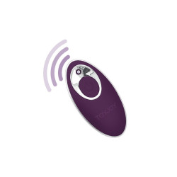 TOYJOY - HAPPINESS KNOCK KNOCK EGGSTAVAGANT VIBRATOR FERNBEDIENUNG LILA – Produktansicht 3