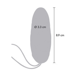 TOYJOY - HAPPINESS KNOCK KNOCK EGGSTAVAGANT VIBRATOR FERNBEDIENUNG LILA – Produktansicht 6