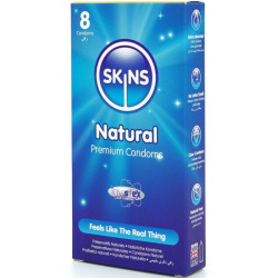 SKINS - NATÜRLICHE PREMIUM-KONDOME PACKUNG 8 – Produktansicht 2