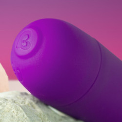 ROCKS-OFF - GLO-GIRL VIBRATOR-STAB MINI LILA – Produktansicht 4