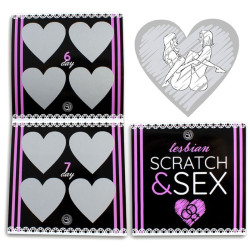 SECRETPLAY - SCRATCH & SEXSPIEL FÜR PAARE LESBISCHE STELLUNGEN (ES/EN/FR/PT/DE) – Produktansicht 2