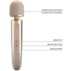 PRETTY LOVE - MASSAGER 7 VIBRATIONSMODI CHAMPAGNER – Produktansicht 8