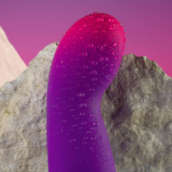 ROCKS-OFF - GLOW GIRL VIBE DISCREET LILA G-PUNKT-VIBRATOR – Produktansicht 3