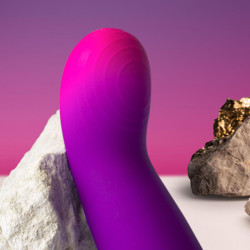 ROCKS-OFF - GLOW GIRL VIBE DISCREET LILA G-PUNKT-VIBRATOR – Produktansicht 8
