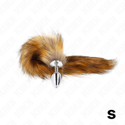 KINK - ANAL PLUG GRÖSSE S 7 X 3 CM MIT KUNSTSTOFFSCHWANZ 40 CM BRAUN – Produktansicht 3