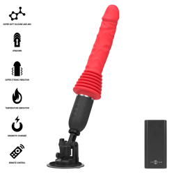 INTENSE - CYNTHIA FERNBEDIENUNGS-STOSSVIBRATOR MIT WÄRMEFUNKTION – Produktansicht 2