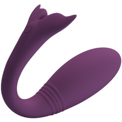 PRETTY LOVE - JAYLEEN VIBRATOR MIT APP-FERNBEDIENUNG LILA – Produktansicht 2