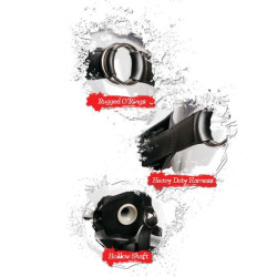 FETISH FANTASY EXTREME - HOLLOW STRAP-ON SCHWARZ – Produktansicht 3