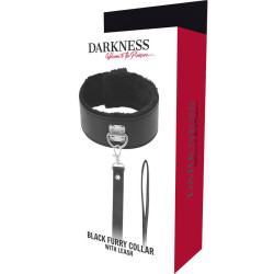 DARKNESS - GEFÜTTERTE HALSKETTE MIT TITANKETTE – Produktansicht 6